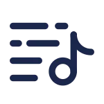 Playlist Minimalistic 2 SVG Icon
